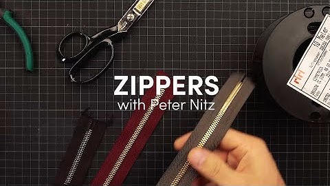 Zippers trailer - leathercraft Tutorial with Peter Nitz