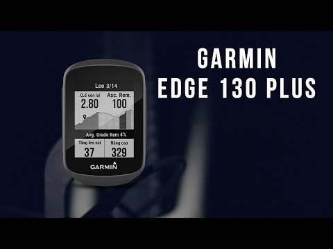 Video: Đánh giá máy tính xe đạp GPS Garmin Edge 130 Plus