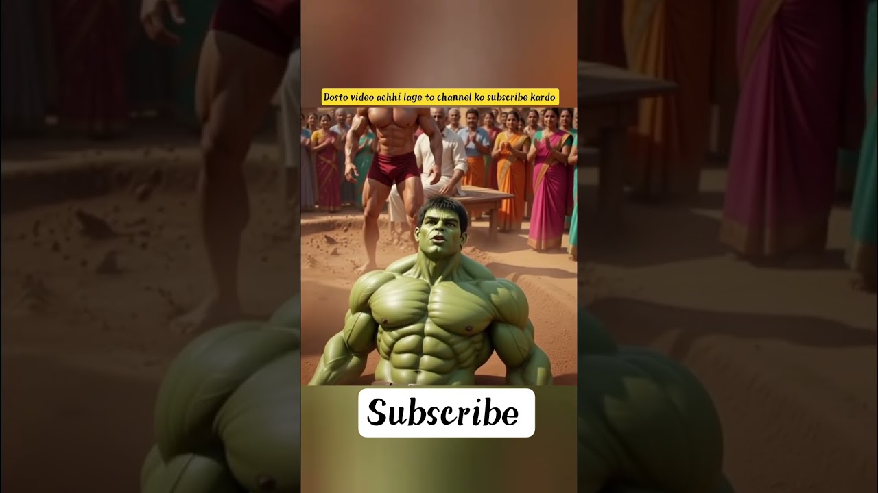 Hulk ने अपनी माँ की जान बचाई देखो कैसे 🥺 