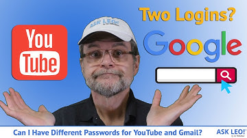 Can I Have Different Passwords for YouTube and Gmail?