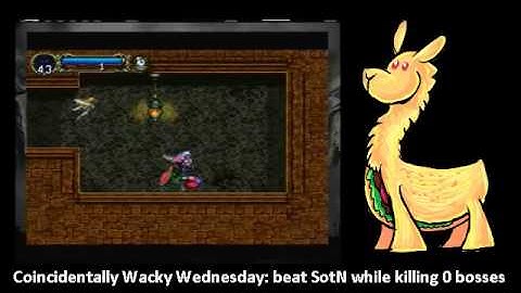 SotN 0 boss route: Lesser Demon skip setup