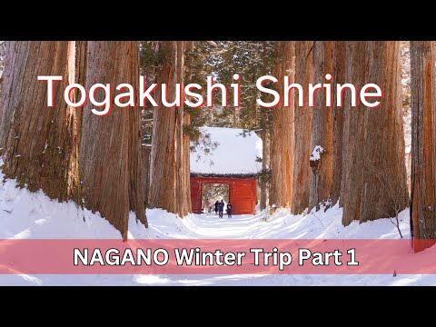 Hiking at Togakushi Shrine - Nagano Winter Trip Part 1