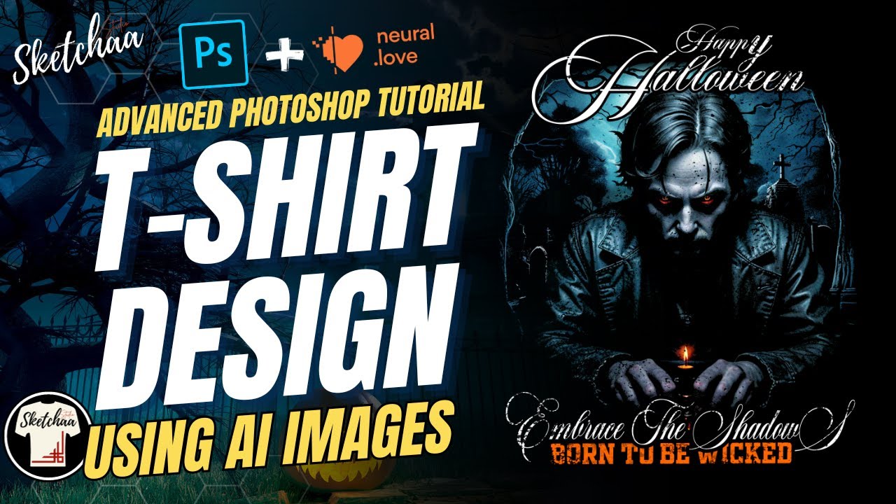 ai t shirt design tutorial | How to Make a T shirt design in Photoshop ...