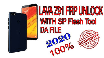 Lava Z91 FRP(Google Account) Lock Remove Done 100%