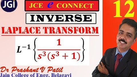 Inverse Lapalce transform by using Patial Fraction and Completeing the square | Dr Prashant Patil