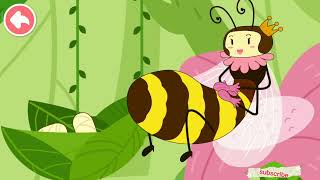 Serangga ajaib panda kecil | Eps. Lebah | Babybus bahasa Indonesia screenshot 1