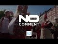 Santas fill Danish streets for annual congress