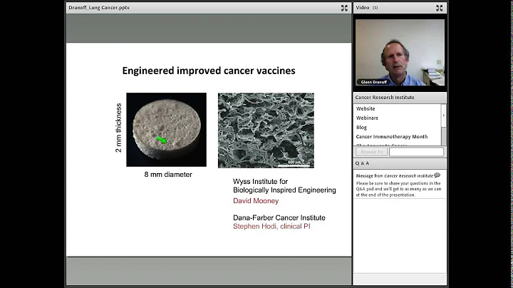 Immunotherapy for Lung Cancer, with Glenn Dranoff