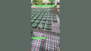 Tư vấn thiết kế kết cấu sàn phẳng không dầm. Cấp bán vật tư hộp nhựa