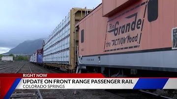 Front Range Passenger Rail gives update to Colorado Springs City Council on progress