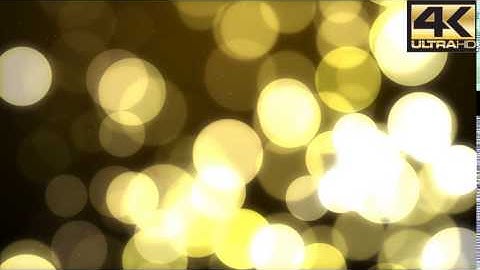 Golden Bokeh Background 4K by MondayMotion - VideoHive