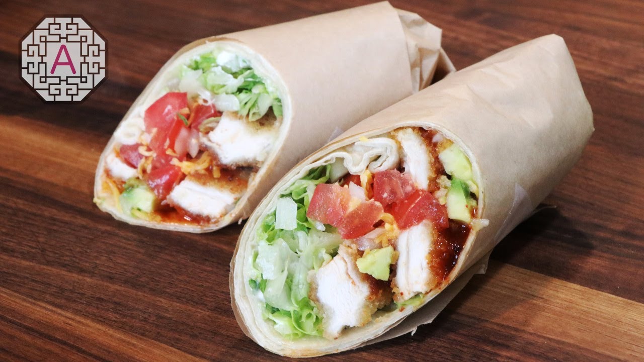 Korean Style Chicken Wrap ( )   Aeri