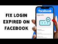 How To Fix Login Expired On Facebook | Resolve Session Timeout Error On Facebook 2026