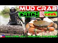 EP46 - Catching Mud Crab using "Panggal" Trap in Occ. Mindoro | Mukbang