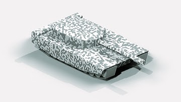 Low poly tank model Blender 2.8 beginner modeling tutorial