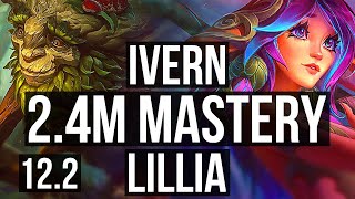 IVERN vs LILLIA (JNG) | Rank 1 Ivern, 4/1/18, 2.4M mastery, 800+ games | NA Challenger | 12.2