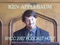 Ken Applebaum for New York Comic Con official podcast host