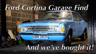 Amazing Barn Find Ford Cortina MK3 - WE BOUGHT IT! - 11 Years In a Lockup