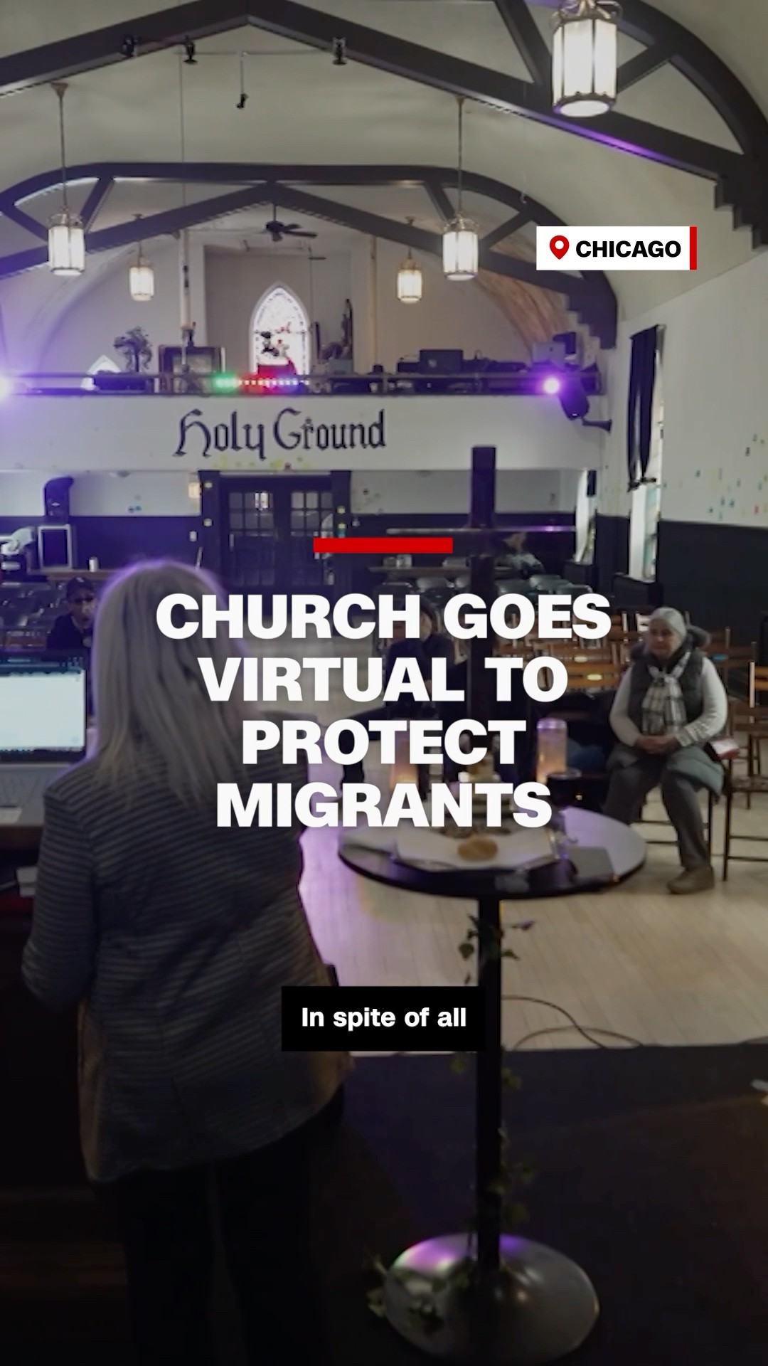Church goes virtual to protect migrants