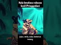 Kala bendana raksasa dari Pringgodani