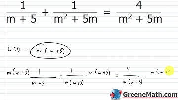 Algebra 2 Lesson #52 How to Solve Equations with Rational Expressions