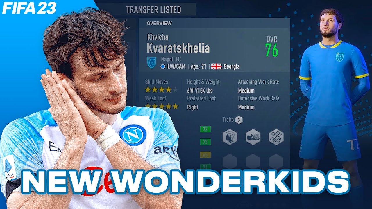 FIFA 23 best young players list reveals the top 50 career mode wonderkids