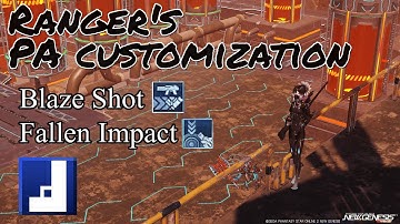 [PSO2:NGS] Ranger PA Customization (Blaze Shot, Fallen Impact)