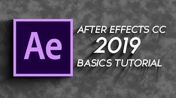 After Effects CC 2019 Basics tutorial