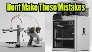 New Bambu Lab Printer Users - Don't Make These Mistakes