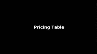 How to create WordPress pricing tables in a minutes.