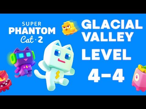 Super Phantom Cat 2 - Level 4-4 - Secrets, Stars, Chests