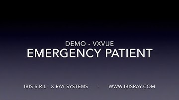 Veterinary - Demo VxVue Emergency Patient