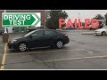 Сдача теста на вождение в Канаде Торонто! Real driving road test in Toronto Full G