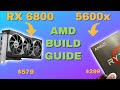 AMD RX 6800 GPU, THIS is what you need to know! Ryzen 5600x Build Guide