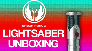 MY FIRST LIGHTSABER! Champion Tier Avenger MK II Unboxing + Showing off.