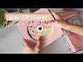 Aesthetic Unboxing 📦 Pink 🌷 CD Player 💿 (Astronord)
