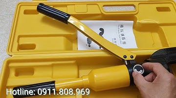 Chi tiết KÌM CẮT SẮT- KÌM CẮT SẮT THỦY LỰC tốt nhất hiện nay