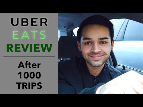 uber eats driver review