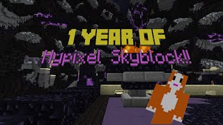 1 YEAR OF HYPIXEL SKYBLOCK