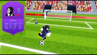 Roblox - Super League Soccer - I Reached Lvl 75 and Got Purple Icon!