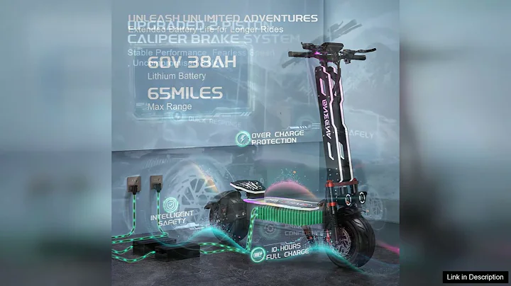 Adults Electric Scooter 7000W Dual Motor Up to 55 MPH Max Speed Review