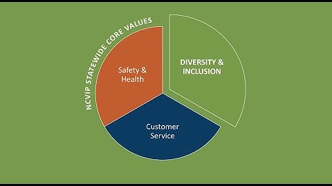 Diversity & Inclusion - NCVIP Statewide Core Values