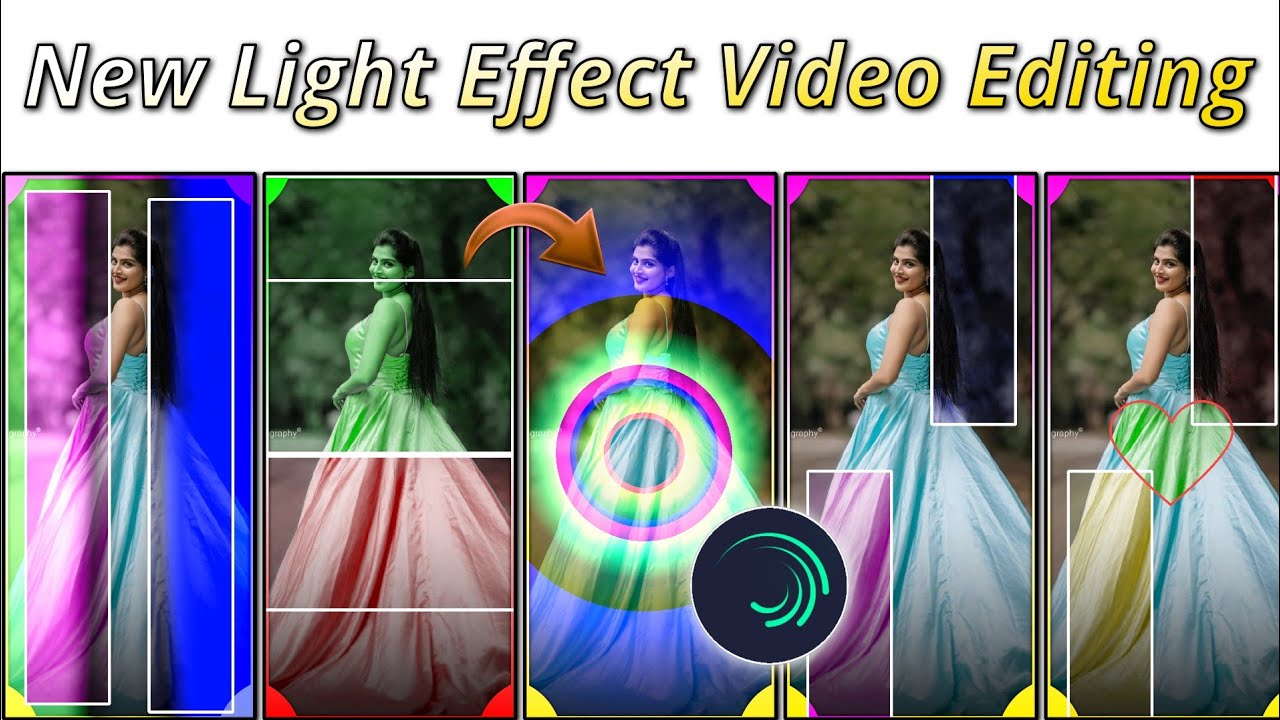 New Colour Light Effect Video Editing Alight Motion Video Editing 1