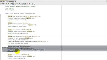 como leer datos en java