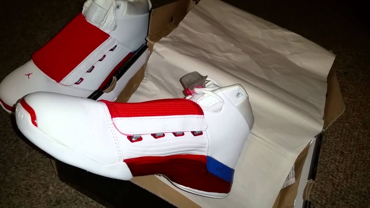 jordan 17 red white