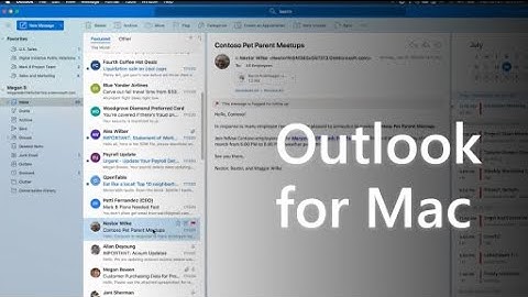 New Outlook For Mac