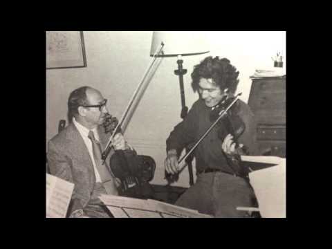 Arnold Steinhardt, violin and Lincoln Mayorga, piano - Cavatina