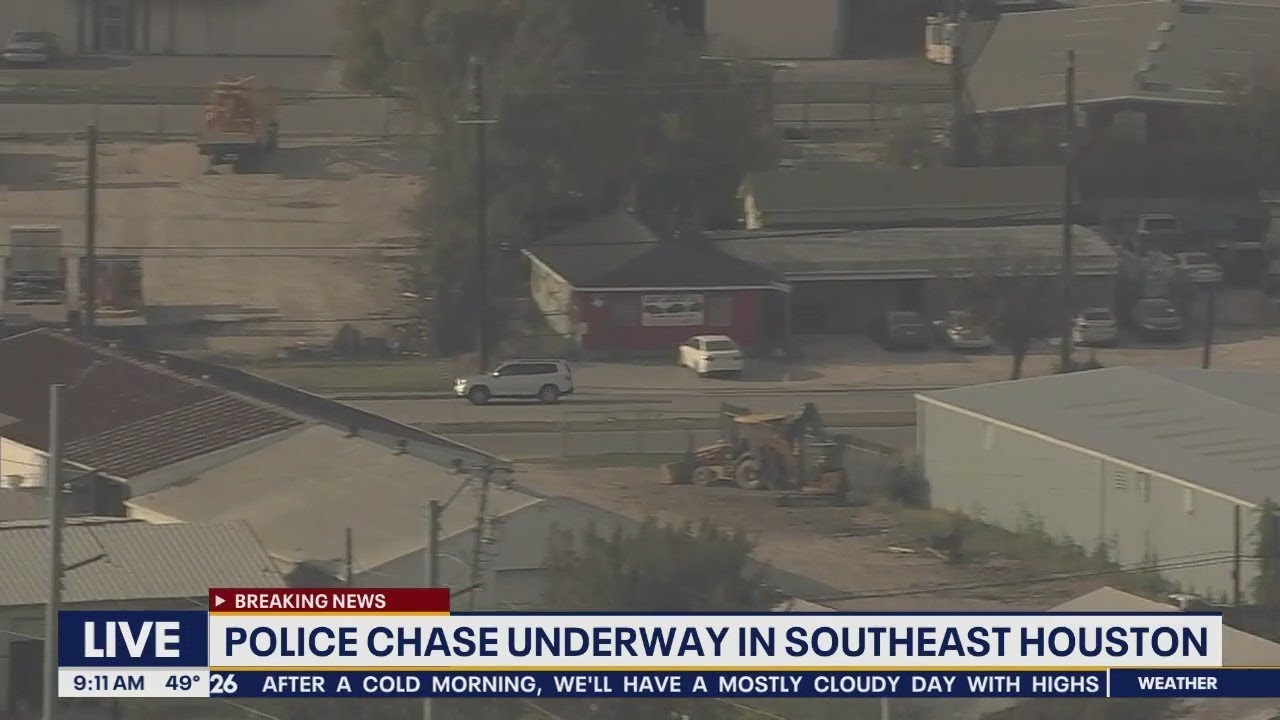 LIVE: Houston police chase - YouTube