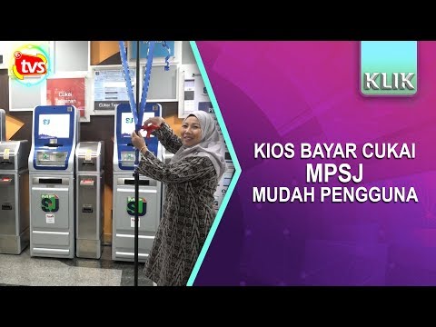 Kios bayar cukai MPSJ mudah pengguna