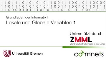 Video 3-4: Lokale und globale Variablen: Was sind die Unterschiede?